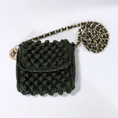 Missoni Women Green Shoulder Bag Luxury Unique Elegant Design Italian Fashion