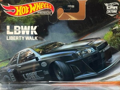 Hot Wheels LBWK LB-ER34 Super Silhouette Nissan Skyline Black