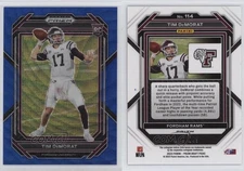 2023 Panini Prizm Draft Picks Blue Wave Prizm /249 Tim DeMorat #114