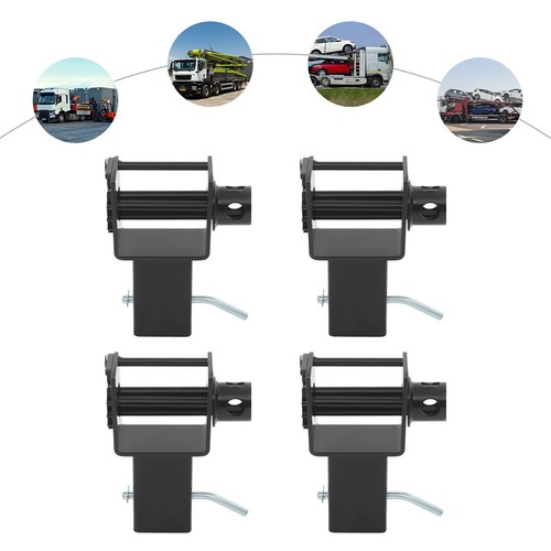 4Pcs Manual Heavy Duty Trailer Stake Pocket Winch Trailer Winch 2449.4 kg/5400lb - 第 7/18 張圖片