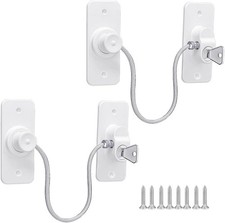 2 Packs Window Safety Lock - Child & Pet Proof Self-Adhesive Restrictor