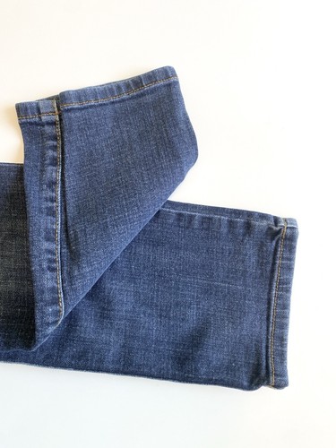 VGUC 7 S Tucker + Tate Pull On Denim Medium Blue Jeans Elastic Drawstring Waist - Picture 5 of 10