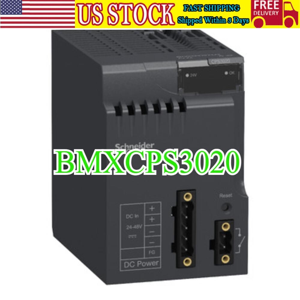 NEW - BMXCPS3020 BRAND NEW SCHNEIDER ELECTRIC M340 24VDC Power Supply FREE SHIP