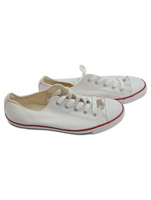 Converse Chuck Taylor All Star Dainty Low Sneaker Damen Gr. 38,5 Weiß Canvas