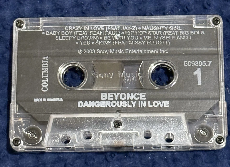 beyonce - Dangerously in Love 2003 - original - CASSETTE tape - Image 3 of 4