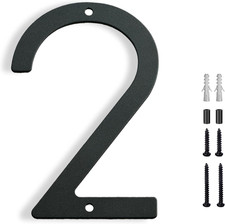 5"Floating House Numbers Metal House Numbers for Outside Large Address Numbers f