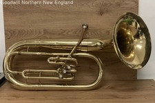 LOCAL PICKUP ONLY Horton 3-Valve Euphonium Tenor Brass Musical Instrument
