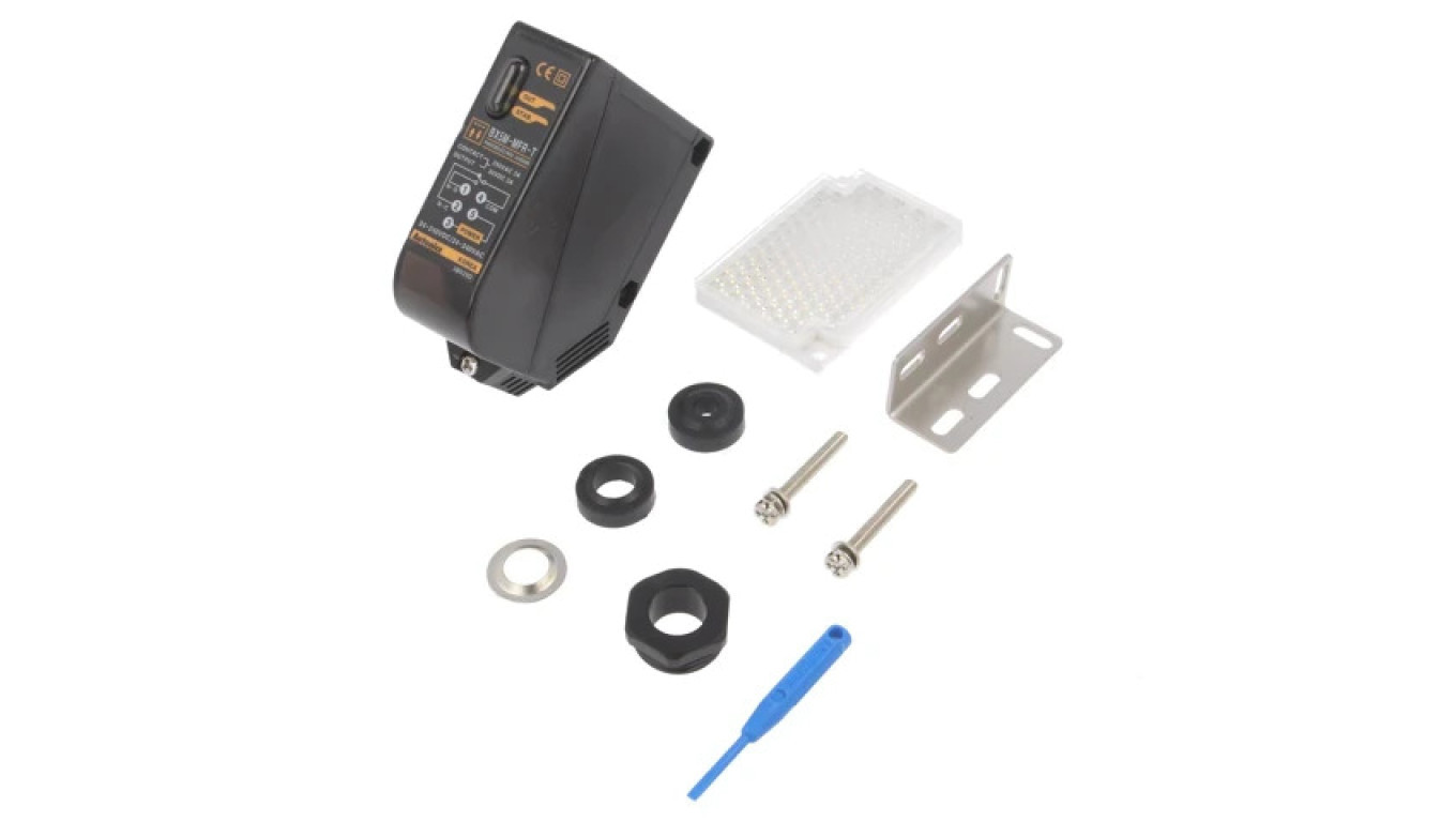 BX5M-MFR-T Photoelectric sensor with a range of 0...5m, SPDT, DARK-ON, LI /T2UK