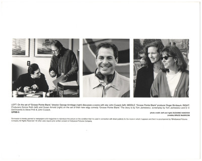 GROSSE POINTE BLANK   8x10 Movie Still Photo 1997 JOHN CUSACK, MINNIE DRIVER #4