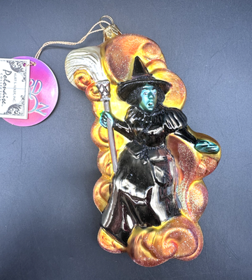 KURT ADLER POLONAISE WICKED WITCH OF THE WEST WIZARD OF OZ