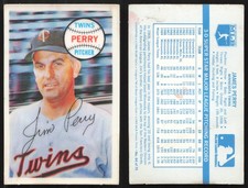 1969 Topps 3-D Jim Perry #64 Very Good Condition