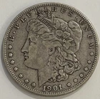 1901 O Morgan Silver Dollar VF+ Condition 90% Silver