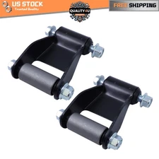 2PCS Rear Leaf Spring Rear Hanger Shackle Kit for Ford Ranger E-150 Mazda B2300