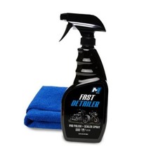 Fast Detailer Motorcycle Cleaner, Pro Polish Plus Sealer Spray, All-in-One