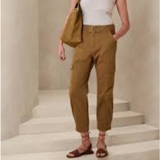 Banana Republic Factory High Rise Cargo Pant