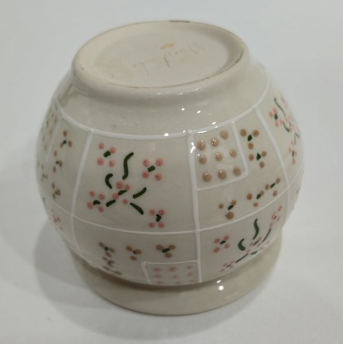 Vintage Handpainted Hartstone Pottery Stoneware Pot W/Lid Signed | Free Shipping - Picture 8 of 23