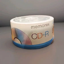 Memorex CD-R 52X, 80 Minute, 700MB, 30-Pack Spindle Sealed