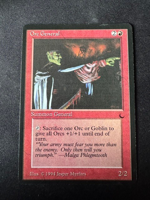 Orc General -  The Dark - MTG