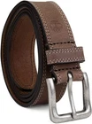 Timberland Men's 1.37 In Wide Full Grain Leather Classic Jean Belt Dk. Brown
