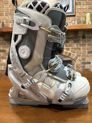 Apex Blanca VS 26.0 Women's White Ski Boot All Mountain 2025 Size 9 Dames Elite