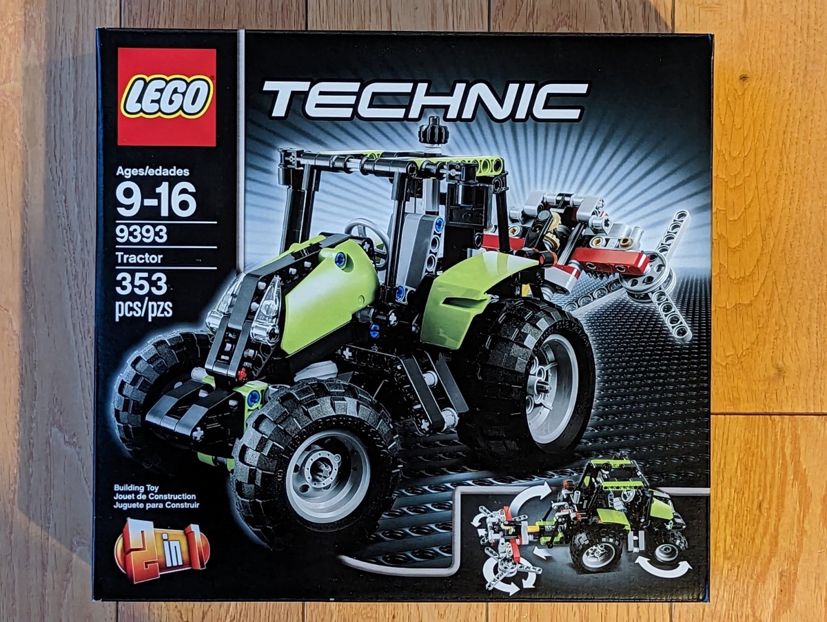 New LEGO TECHNIC 9393 Tractor SET 353 pcs age 16 SEALED