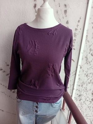 Selfmade Da. Shirt Jersey Elasthan 3/4 Arm Bordeaux Gr. S/M  '' NEU ''