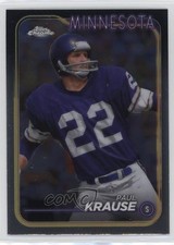 2024 Topps Chrome Paul Krause #118 HOF 05go