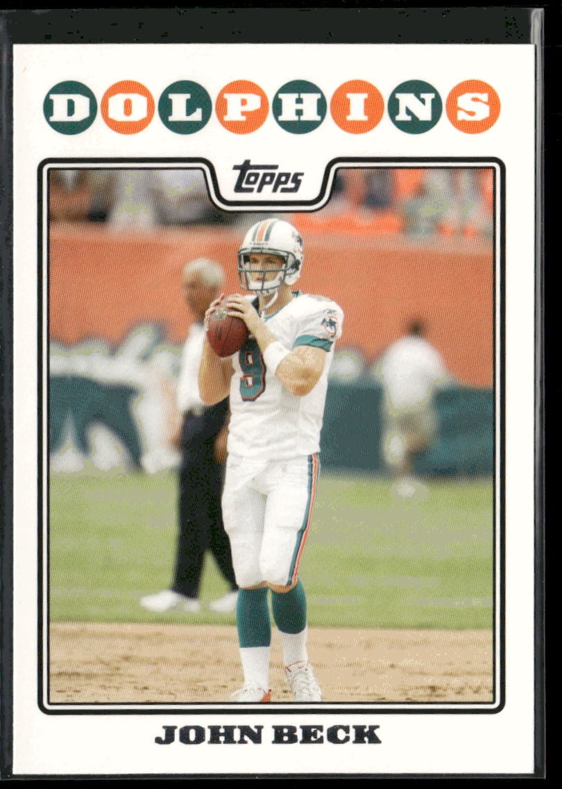 2008 Topps John Beck #13 Miami Dolphins