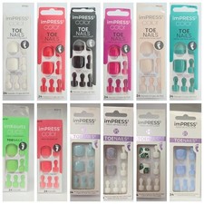 Kiss Press On Pedicure BUY 1 GET 1 FREE!!!