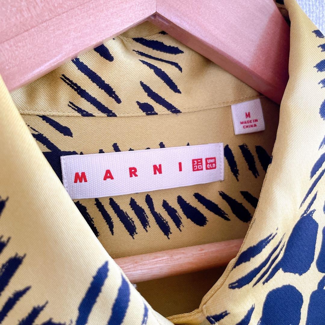 UNIQLO x Marni Oversized Shirt New Casual Unisex Uniqlo Marni Collaboration thumbnail 3