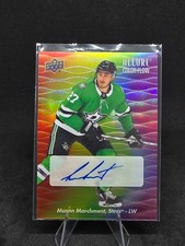 2023-24 Upper Deck Allure Mason Marchment Color Flow Full Rainbow #CFA-MM Auto