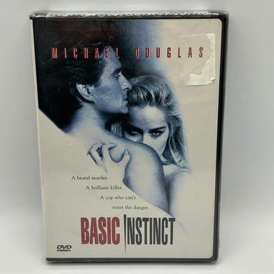 Basic Instinct DVD Michael Douglas Sharon Stone 1998 NEW 90s Thriller Drama