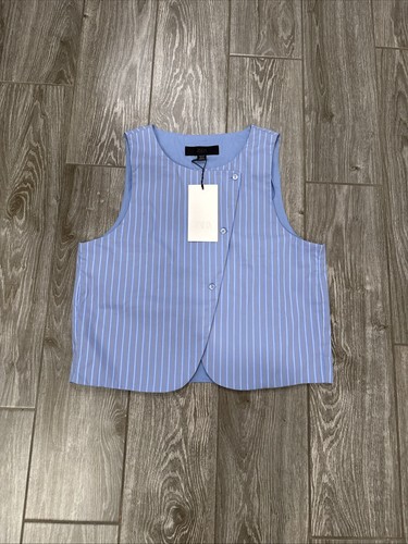 NEW W/ TAGS!! ZARA WOMEN’S STRIPED SLEEVELESS TOP VEST SIZE XS