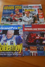 SET OF 4 GRAND PRIX MAGAZINE | REVIEW 2000 | GRAND PRIX 97 | REVIEW 98 | HISTORY