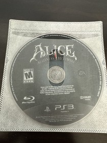 Alice: Madness Returns (Sony PlayStation 3 PS3, 2011) Disc Only