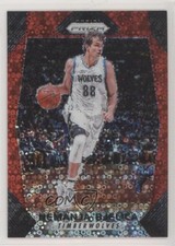 2017-18 Panini Prizm Fast Break Red Prizm 123/125 Nemanja Bjelica #87 fm0
