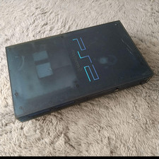 SONY PS2 Playstation 2 console Clear Blue SCPH-37000 Operation Confirmed