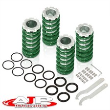 Green Jdm Adjustable Sleeve Coilover Coil Spring For Integra Civic Crx Delsol Green Jdm Adjustable Sleeve Coilover Coil Spring For Integra Civic Crx Delsol