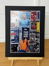 English Football themed Trading Card Holder 3D Art Print wall art Topps Soccer