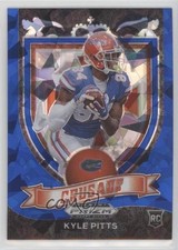 2021 Panini Prizm Draft Picks Crusade Blue Ice Prizm 73/99 Kyle Pitts #167 c6t