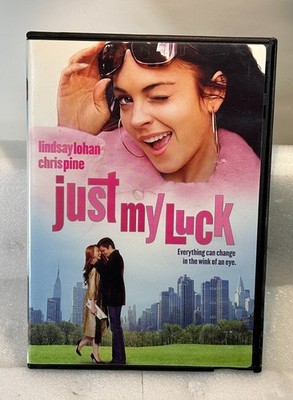 Just My Luck (DVD, 2006, Wide) With Case, Tested