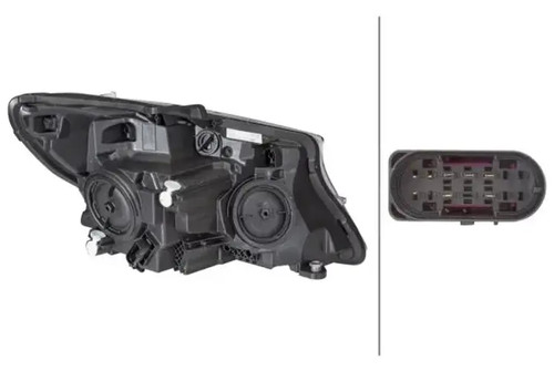 Phare gauche H7 1EL 011 284-871 HELLA pour MERCEDES-BENZ CLASSE V VITO Fourgon - Photo 1/8