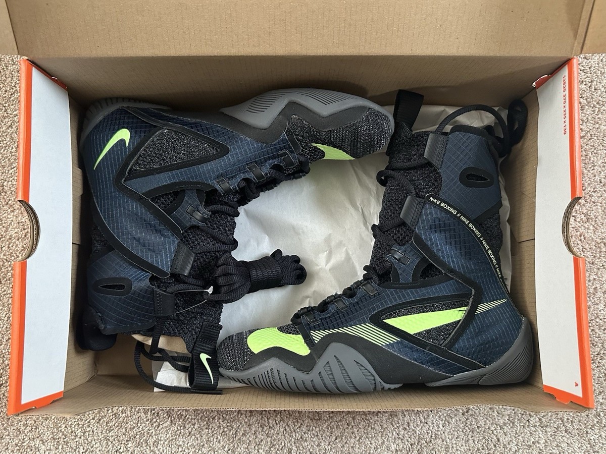 NIB Nike Hyper KO 2 Boxing Shoes Black/Cool Grey, Size 5 | eBay