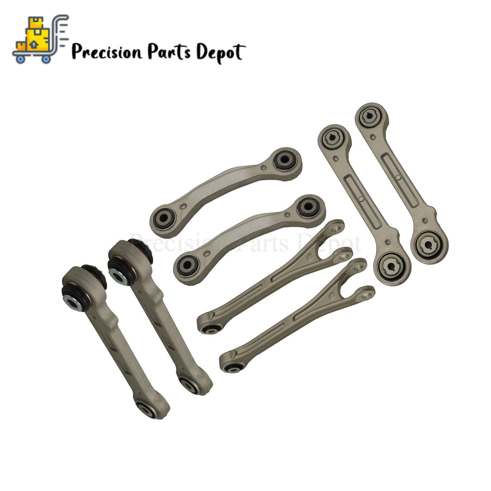 NEW 8PCS Fit 2017+ Maserati Levante Rear Suspension Control Arm Kit US