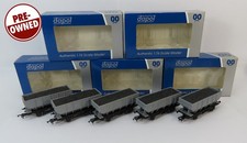 5x UNPAINTED 21T Hopper Wagons With Loads OO Gauge Dapol A003