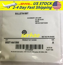 Allen-Bradley 800T-N419W LED Lamp Brand New Free Shipping