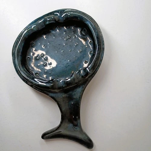 Royal Haeger R822 Fish Abstract Cigarette Box (No Lid) -  Circa 1950