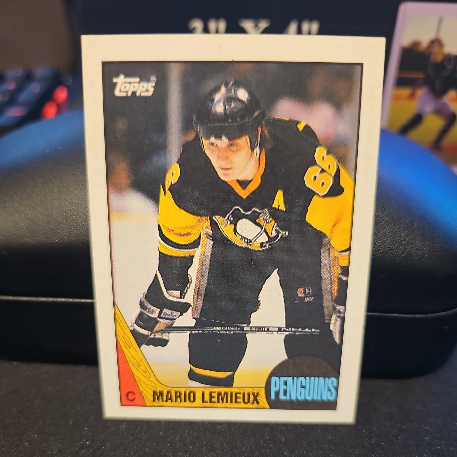 1987-88 Topps Mario Lemieux #15