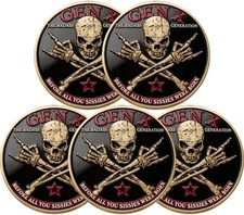 GEN X Coin – The Ultimate Tribute to The Badass Generation