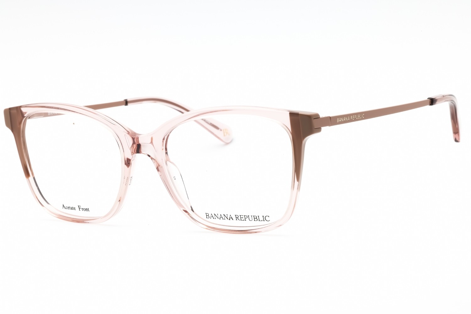 Женские очки BANANA REPUBLIC BR209-WJG-52 размером 52 мм 17 мм 135 мм цвета лосося